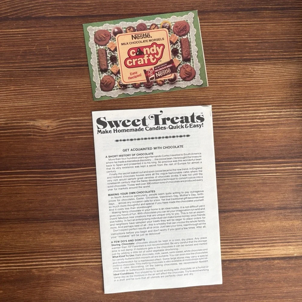 Vintage 1982 Disney Sweet Treats Candy Mold Kit Sun Hill Mickey Donald Complete
